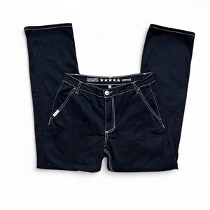 Five Star General Straight Fit Black Men's Pants